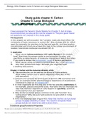 Biology 100A Chapter 4 and 5 Carbon and Large Biological Molecules