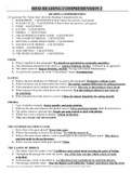 HESI READING COMPREHENSION 2