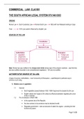 CLA1501  COMMERCIAL-LAW-CLA1501 best NOTES.summary