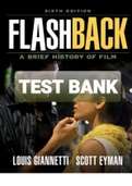 TEST BANK FOR GIANNETTI AND EYMAN Flashback A Brief History of Film 6th Ed prepared by Arnold Woo