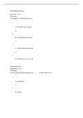 PSYC 304 Week 6 Quiz&Answer