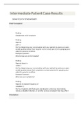 NURSE 220 Intermediate Patient Case Results&Tab; Edward Carter ShadowHealth