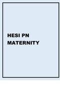 HESI PN MATERNITY 2021&period;