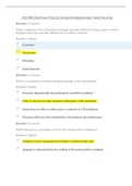 NSG 5003 Final Exam Week 10&colon; Advanced Pathophysiology