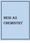 HESI A2 CHEMISTRY 2021&period;