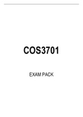 COS3701 EXAM PACK 2022