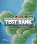 Exam (elaborations) TEST BANK Brock Biology Of Microorganisms 15th Edition By Michael T. Madigan 