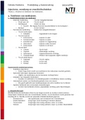 Praktijkexamen - BUNDEL - Samenvattingen & vilansprotocollen