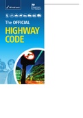 Highway Code UK CAR