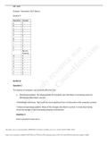 INF1505 EXAM PACK ANSWERS