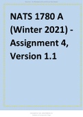 NATS 1780 A (Winter 2021) Assignment 4, Version 1.1.
