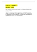PSY 520 - Topic &num;6 Exercises&colon;LATEST 2021