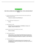 MKT 315 Topic 5 Quiz (Two Versions)