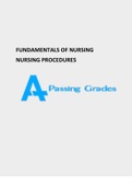 FUNDAMENTALS OF NURSING NURSING PROCEDURES LATEST UPDATE&period;