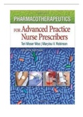 Test Bank for Pharmacotherapeutics for Advanced Practice Nurse Prescribers 4th Edition by Woo