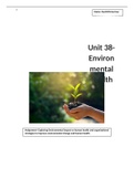 Unit 38 - Environmental Health - Health and Social Care - P1&comma;P2&comma;M1&comma;P3&comma;P4&comma;M2&comma;D1&comma;P5&comma;M3&comma;D2 - Task 1 & 2 - Extended Diploma