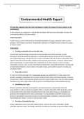 Unit 38 - Environmental Health - Health and Social Care - P3,P4,M2,D1,P5,M3,D2 - Task 2 - Extended Diploma