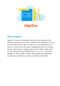 introduction to algebra