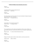 NURS 6512 Midterm Exam Questions and Answers