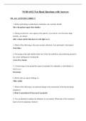 NURS 6512 Test Bank Questions with Answers
