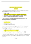 HESI PN COMPREHENSIVE EXIT EXAM  &sol; 14 VERSIONS&rpar;  &sol; LATEST-2021 &sol; Questions and answers