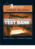 Exam (elaborations) TEST BANK FOR Applied Linear Algebra By Peter J. Olver and Chehrzad Shakiban (Instructor's Solution Manual) 