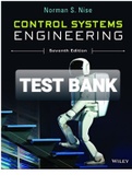Exam &lpar;elaborations&rpar; TEST BANK FOR Control Systems Engineering 7th Edition By Norman S&period; Nice &lpar;Solutions Manual to ISBN 9781118170519&rpar; 