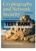 Exam (elaborations) TEST BANK FOR Cryptography and Network Security 4th Edition By Williams Stallings 