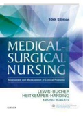 test bank- Medical-Surgical Nursing Assessment and Management of Clinical Problems 10th e Chapter 1-68