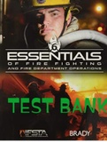 Exam (elaborations) Test Bank For Firefighter Latest Edition 