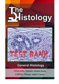 Exam (elaborations) Test Bank For Histology 