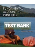 Exam (elaborations) TEST BANK FOR Fundamental Accounting Principles by John Wild, Ken Shaw and Barbara Chiappetta 21st Edition  
