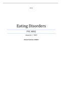 Eating Disorders PYC 4802 Assignment 3- 730834