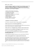 questions and answers with explanation to satisfy a law 101 student MATT para 1 &sol; test one  Using the terminology in Appendix A in Paralegal Career for Dummies&comma; prepare a list of at least ten possible ways litigation may end &lpar;e&period;g&period;&comma; Dismissal With Prejudic