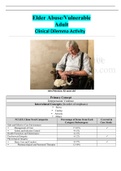 Elder Abuse/Vulnerable Adult Clinical Dilemma Activity John Peterson, 82 years old (LATEST UPDATE)