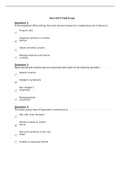 Nurs 6531 Final Exam 2021  Questions And Answers Graded A