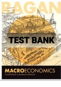 Exam (elaborations) TEST BANK FOR Economics 14th Canadian Edition By Christopher T.S. Ragan 