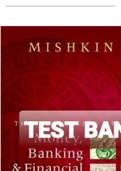 Exam (elaborations) TEST BANK FOR The Economics of Money, Banking, and Financial Markets 9th Edition By Mishkin 