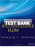Exam &lpar;elaborations&rpar; TEST BANK FOR Incompressible Flow&comma; 4th ed&period; By Ronald L&period; Panton &lpar;Solution Manual&rpar;