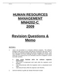 HRM2605_Revision_Questions_and_Memo