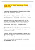HCC CSPDT CBSPD 1 FINAL EXAM 2024&sol;2025