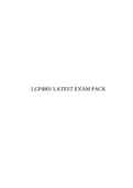 LCP4801 LATEST EXAM PACK