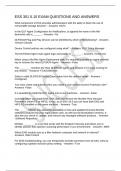 ESS 301 5&period;10 EXAM QUESTIONS AND ANSWERS