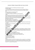 Essentials of Pediatric Nursing 4th Edition Kyle Carman Test Bank