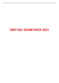 CMY1501 PAST EXAM PACK QUESTIONS AND  ANSWERS 