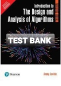 Exam (elaborations) TEST BANK FOR  Introduction to The Design and Analysis of Algorithms By Anany Levitin (Solution Manual) 