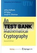 Exam (elaborations) TEST BANK FOR An Introduction to Mathematical Cryptography 2nd Edition By Jeffrey Hoffstein, Jill Pipher, Joseph H. Silvermana  (Solution Manual) 