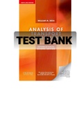 Exam (elaborations) TEST BANK FOR Analysis of Transport Phenomena 2nd Edition By William M. Deen  (Solution Manual) 