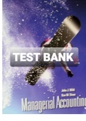 Exam &lpar;elaborations&rpar; TEST BANK FOR Managerial Accounting 3rd Edition by Wild and Shaw 