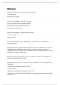 NRS123 QUESTIONS AND ANSWERS graded A&plus;